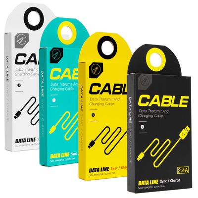 ซื้อ กล่องกระดาษสาย USB แบบกำหนดเองราคาถูกผู้ผลิตกล่องบรรจุภัณฑ์สินค้า online manufacture