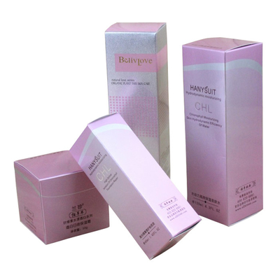 ซื้อ กล่องบรรจุภัณฑ์มอยเจอร์ไรเซอร์หรูหราแบบกำหนดเองพร้อมโรงงานพิมพ์โลโก้ฟอยล์สีเงิน online manufacture