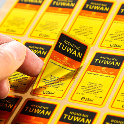 ซื้อ สติ๊กเกอร์ฟอยล์ทองที่พิมพ์ตามสั่ง สติ๊กเกอร์โลหะกระจก online manufacture