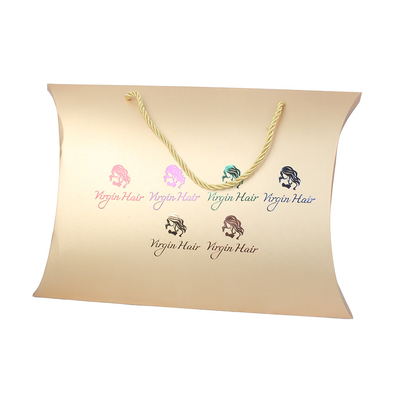 ซื้อ กล่องหมอนทองคำหรูหราแบบกำหนดเองพร้อมหูหิ้วสำหรับวิกผม – บรรจุภัณฑ์ของขวัญต่อผมระดับพรีเมียม online manufacture