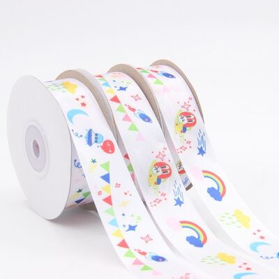 ซื้อ ริบบิ้นผ้าซาตินพิมพ์ลายแบบกำหนดเองพร้อมโลโก้ | ริบบิ้นผ้าซาตินโพลีเอสเตอร์ส่วนบุคคล การผลิตออนไลน์