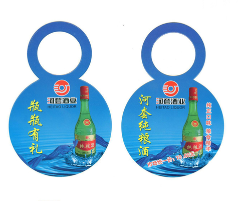 ราคาดี สั่งซื้อป้ายแขวนกระดาษสีคอขวดราคาถูกแบบกำหนดเองพร้อมพิมพ์งานศิลปะ ออนไลน์