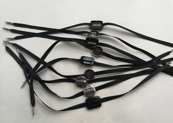 ราคาดี แท็กเสื้อผ้าโลหะ Grosgrain Ribbon String แท็กชื่อแบรนด์สำหรับโรงงานเสื้อผ้า ออนไลน์
