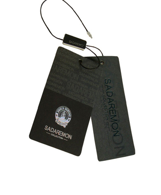 ราคาดี Bespoke Paper Clothing Brand Hang Tags and Labels Perforated Garment Tags Printing ออนไลน์
